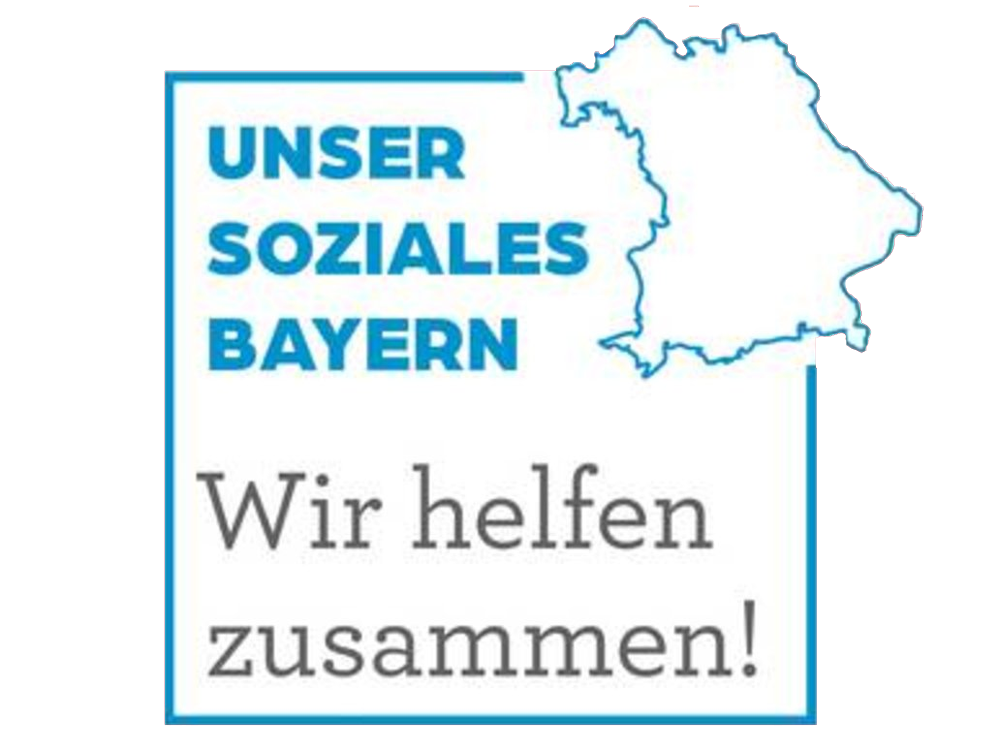 Initiative "Unser Soziales Bayern: Wir helfen  zusammen!"