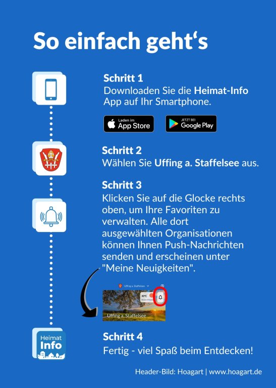 Gemeinde Uffing App - Flyer Seite 2