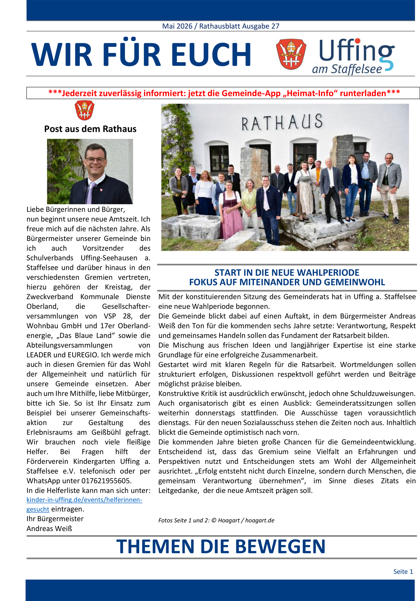 Wir für euch - Ausgabe 27