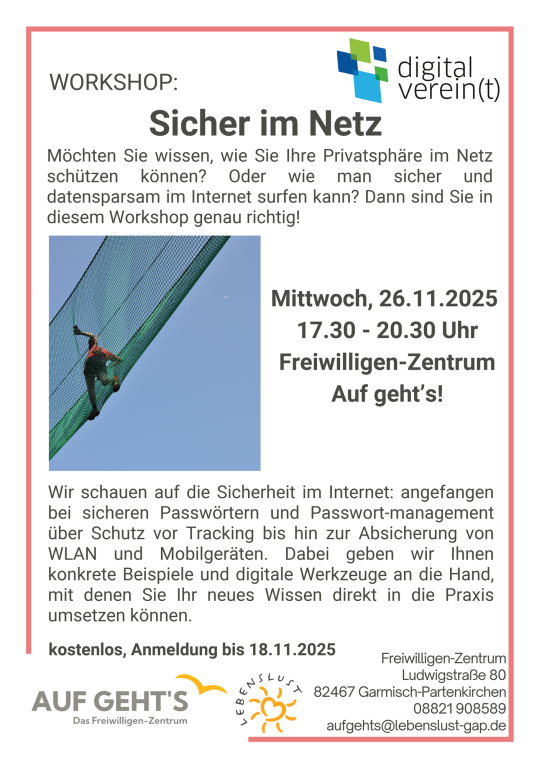 Sicher im Netz